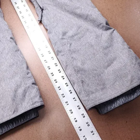 Turbine Ski Snowboard Snow Pants Women S Gray Pockets Vents Technical Outerwear - Picture 7 of 10